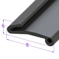 Sold By The Foot - Fender Skirt Seal-LP 111-E