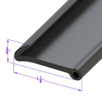 Fender Skirt Seal.  Sold by the foot-LP 111-K