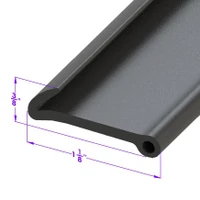 Sold By The Foot - Fender Skirt Seal-LP 111-K