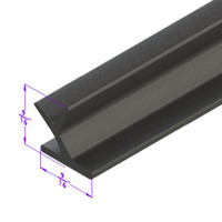 Door Side Seal.  Sold by the foot  -LP 112-E