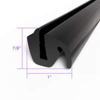 Sold By The Foot - Windshield, Rear Window and Quarter Window Seal-LP 30-E