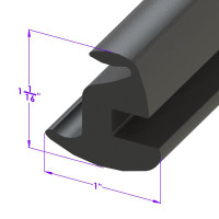 Sold By The Foot - Windshield, Rear Window and Quarter Window Seal-LP 30-G