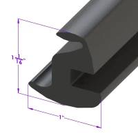Sold By The Foot - Windshield, Rear Window and Quarter Window Seal-LP 30-G