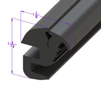 Sold By The Foot - Windshield and Rear Window Seal-LP 30-S