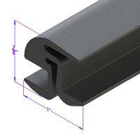 Windshield and Rear Window Seal.  Sold by the foot.  -LP 32