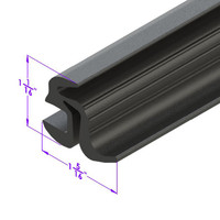 Windshield and Rear Window Seal.  Sold by the foot.  -LP 32-C