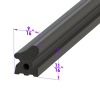 Sold By The Foot - Door Seal-LP 40-CM