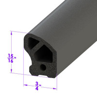 Door Seal.  Sold by the foot.  -LP 40-P