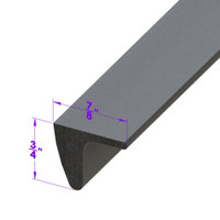 Door Side Seal.  Sold by the foot  -LP 45 Door Side Seal.  Sold by the foot  -LP 45