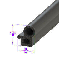 Tailgate Seal.  Sold by the foot.  -LP 46-T Tailgate Seal.  Sold by the foot.  -LP 46-T