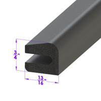 Trunk Seal.  Sponge rubber.  Sold by the foot  -LP 51-A