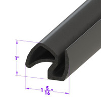 Door Seal.  Sold by the foot.  -LP 59-F Door Seal.  Sold by the foot.  -LP 59-F