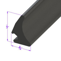 Sold By The Foot - Swing-Out Windshield Seal-LP 97-D