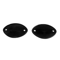 Headlight Pads.  3" wide X 4-1/2" long.  Pair  -MP 1053