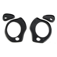 Door Handle Pads.  2-5/8" long & 1-1/4" long.  Set R&L-MP 547-D