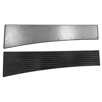 Running board covers. With steel backer and bend-over tabs-RB 1701