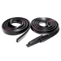 Molded Roof Rail Seals, for 4-Door Hardtop.  Pair R&L-RR 5005-B