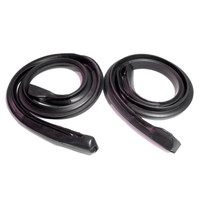 Molded Roof Rail Seals, for 2-Door Hardtop.  Pair R&L-RR 5010-B