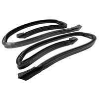 Molded Roof Rail Seals, for 2-Door Hardtop.  Pair R&L-RR 5020-M