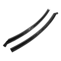 Rear Roll-Up Quarter Window Seals, for 4-Door Hardtops-VS 3-P