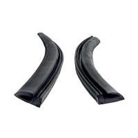 Rear Roll-Up Quarter Window Seals, for 2-Door Hardtop-VS 3-X
