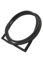 Vulcanized Rear Windshield Seal.  For 2-door hardtops Accepts Chrome Trim-VWS 0397-R