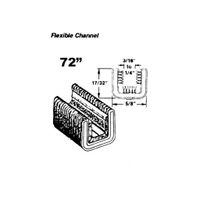 Flexible glass-run channel-WC 26-72