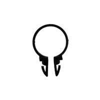 Wiring and Tubing Clip.   Made of black plastic  -WF 320