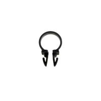 Wiring and Tubing Clip.   Made of black plastic  -WF 321