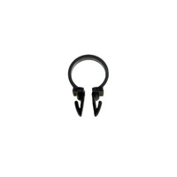 Wiring and Tubing Clip.   Made of black plastic  -WF 321 Wiring and Tubing Clip.   Made of black plastic  -WF 321