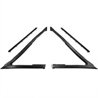 Vent window and rear division channel seals-WR 2002-D