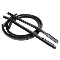 Rear Vent Window Seals, for 4-Door Sedans-WR 7304-R