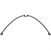 Rear Vertical Door Seals, 98-02 Dodge Ram 1500/2500/3500 Quad Cab Trucks, Pair-LM 123-BV