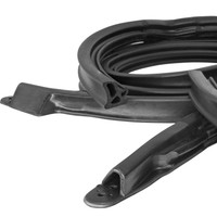 Roof Rail Seals, 71-73 Ford Mustang Coupe/Fastback & Mercury Cougar Coupe, Pair-RR 6400-D