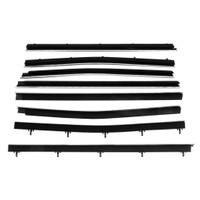 Window Sweeper Kit, 68 Chevy Chevy II, 69-70 Chevy Nova 4 Door Sedan, 8 Pieces-WC 3003-22