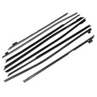 Window Sweeper Kit, 67 Chevrolet Caprice 4 Door Hardtop, 8 Piece Kit-WC 7200-60