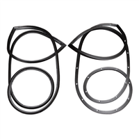 Rear Door Seals, 64-65 Buick Sportwagon, Oldsmobile Vista Cruiser, Pair-LM 12-QS