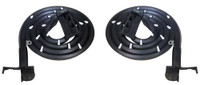 Rear Molded Door Seals with Clips.  For 4-Hardtop Only, Pair-LM 21-L/R