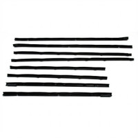 Window Sweeper Kit Fits 64  Pontiac Lemans, GTO 2 Door Hardtop 8 piece set-WC 8100-10