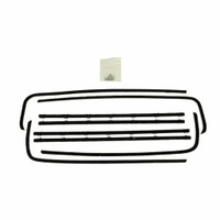 Window Sweeper Kit Fits 66-67 Charger 2 Door Hardtop  8 Piece kit-WC 2300-14