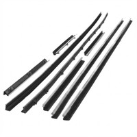 Window Sweeper Kit Fits 68-70 Charger 2 Door Hardtop 8 Piece kit-WC 2300-23