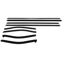 Window Sweeper Kit Fits 70-72 Olds Cutlass Convertible 8 piece set-WC 7300-22
