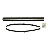 Outer Window Sweeper Fits 70-72 Olds Cutlass Supreme 2 Door Hardtop  4 piece set-WC 7300-25