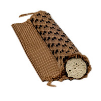 Taupe, Cloth-Covered Sponge Windlace-LP 57-N