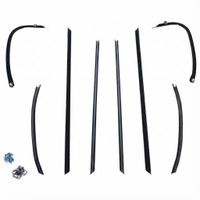Window Sweeper kit. Fits 70-72 GTO Lemans Hardtop. 8 pc Kit-WC 8100-23