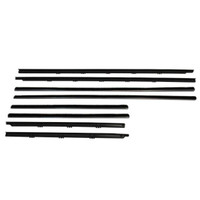 Window Sweeper kit. Fits 65 Skylark Convertible Without Reveal Moulding. 8 pc-WC 1700-13