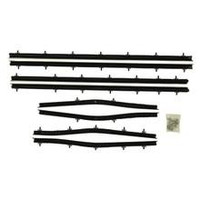 Window Sweeper Kit Fits 66-67 Cutlass 2 Door Sedan. 8 Piece.-WC 7300-31