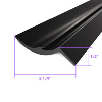 Sold By The Foot - Cab to Running Board Seal-LP 98-A