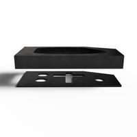 Hood Latch Seal and Backer with adhesive 84-88 Pontiac Fiero-MP 111 Hood Latch Seal and Backer with adhesive 84-88 Pontiac Fiero-MP 111