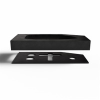 Hood Latch Seal and Backer with adhesive 84-88 Pontiac Fiero-MP 111